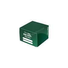 Ultra Pro Deck Box: PRO Dual Deck Box Green - (180 ct.)